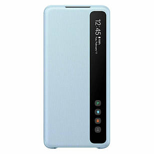 Оригінальний чохол Clear View Cover Sky Blue для Samsung Galaxy S20 Plus SM-G985