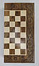 Шахи дерев'яні різьблені ручної роботи набір 3 в 1 шахи, шашки, нарди., фото 7