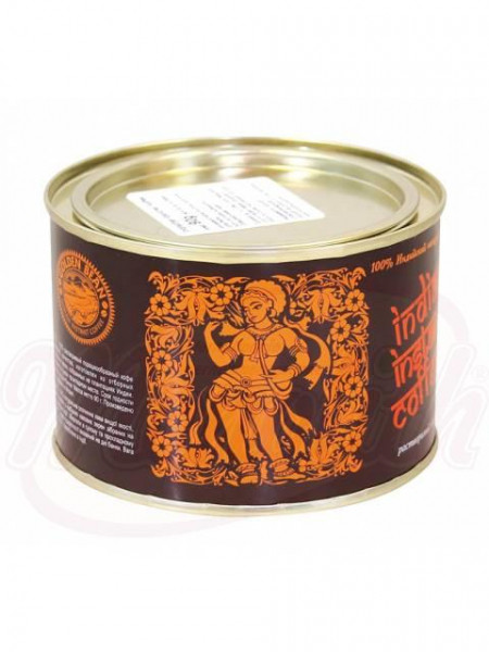 Кава індійська розчинна Indian Instant Coffee, 180г в жестяній банці, гранульована сублімована