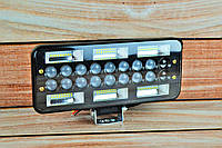 Фара LED прямоугольная 216W 6000K (72 диодов) (25см х 11см х 5см) (ближний + дальний)