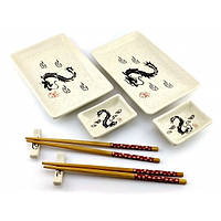 Сервіз для суші 2 персони  (28х28,3х3,5 см)