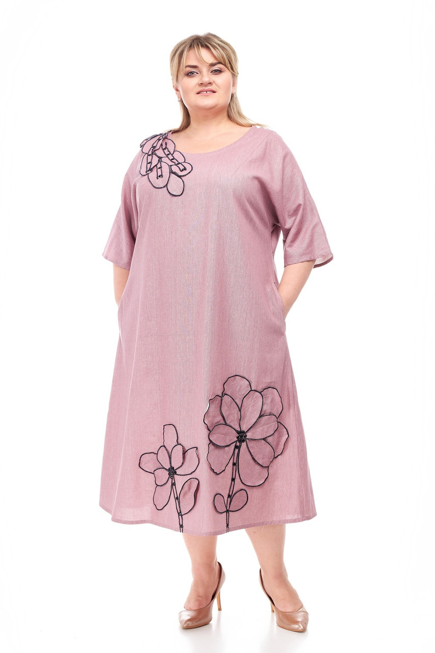 Платье Дюшес Большого Размера 60-62 LL — Купить Недорого на Bigl.ua ...