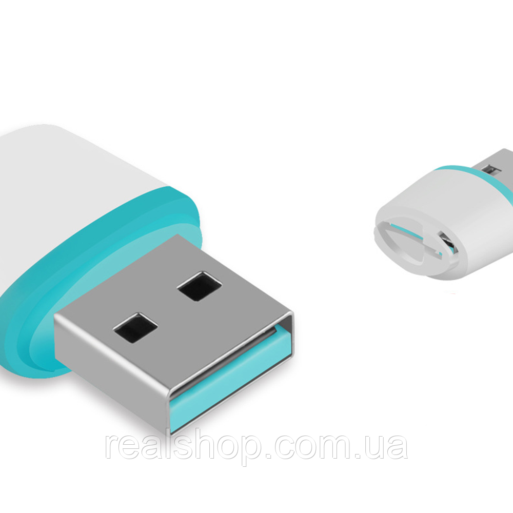 Кардридер Earldom ET-OT26 Card reader, Micro SD, фото 1