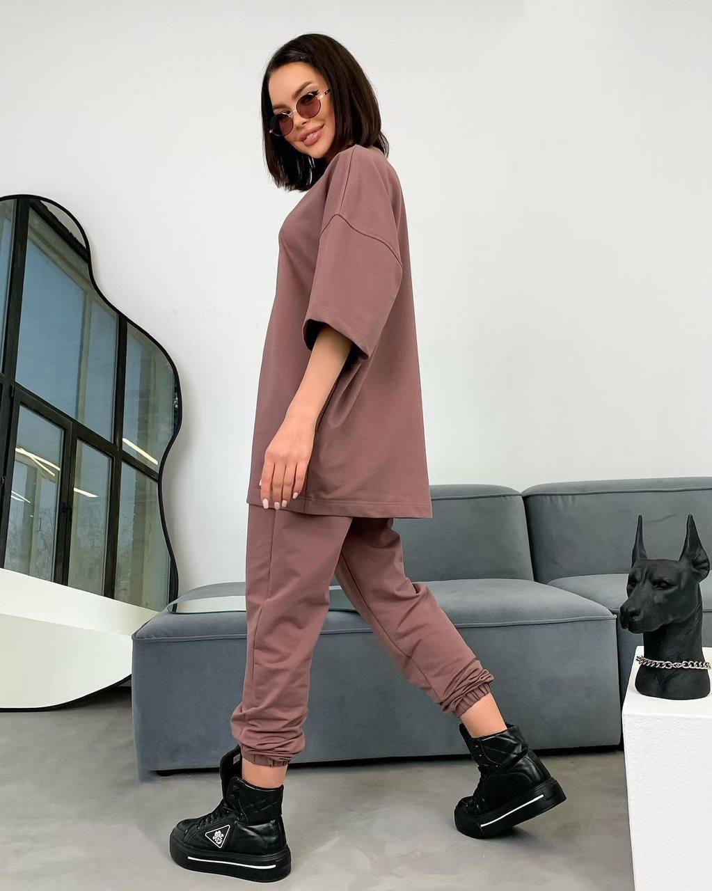 Купить Костюм оверсайз штаны с футболкой OS3192, цена 460 ₴ — Prom.ua ...