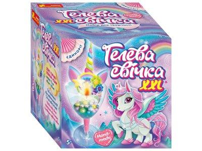 Гелева свічка Єдиноріг (Укр) Ranok-Creative 10100523У (4823076150082) (450045)