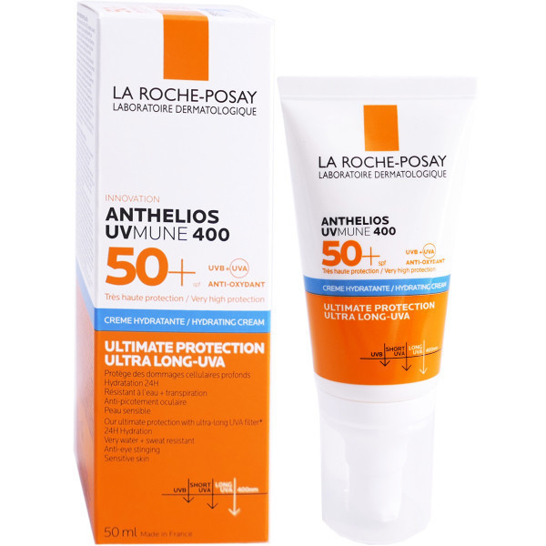 Ля Рош Позе Антгелиос (La Roche-Posay Anthelios)  SPF50, 50 мл - захист від сонця для обличчя.Франция