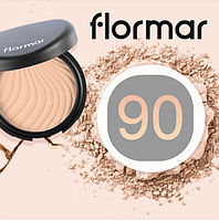 №90 Светлый натуральный Флормар Компактная пудра Flormar Compact Powder