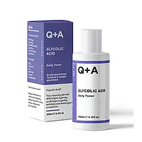 Тонер гликолевый для лица Q+A Glycolic Acid Daily Toner