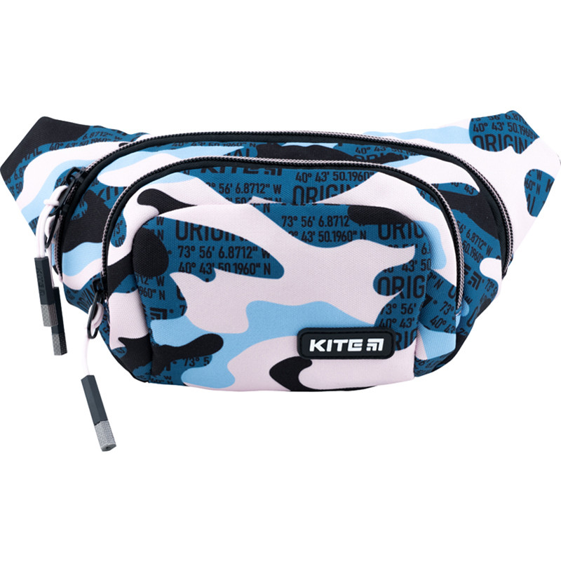 Сумка-бананка Kite Education K22-1007-1 170 г 30х12х5 см принт