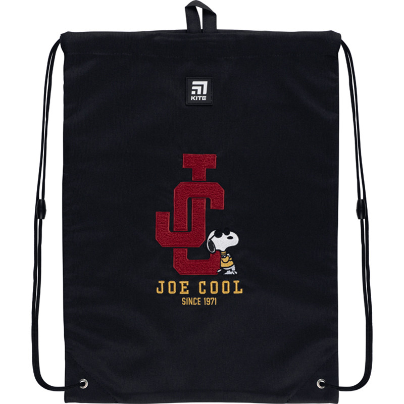 Сумка для взуття Kite Education Snoopy SN22-600L 110 г 49x36 см чорний