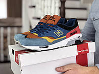 Мужские легкие синие кроссовки New Balance 1500 Англия ,нью беленс 43 44