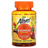 Nature's Way Alive! комплекс витаминов группы B со вкусом манго. 60 жевательных конфет