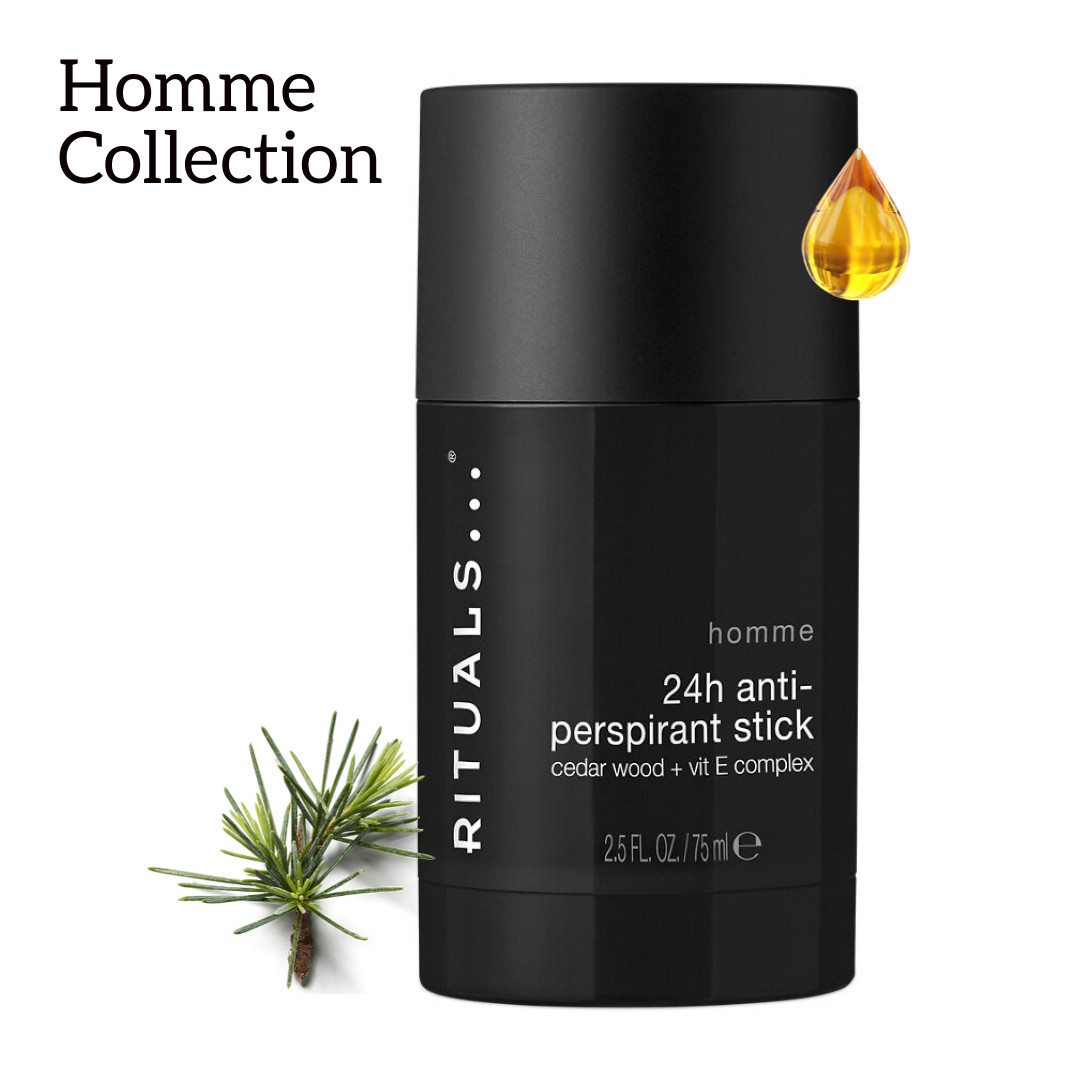 Rituals Дезодорант антиперспірант Homme, Є пошкодження Ritual of Homme Collection Anti-perspirant Stick, 75 мл, Нідерланди, фото 1