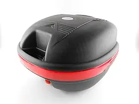 Кофр для мотоцикла чорний матовий HF-809 27 л.