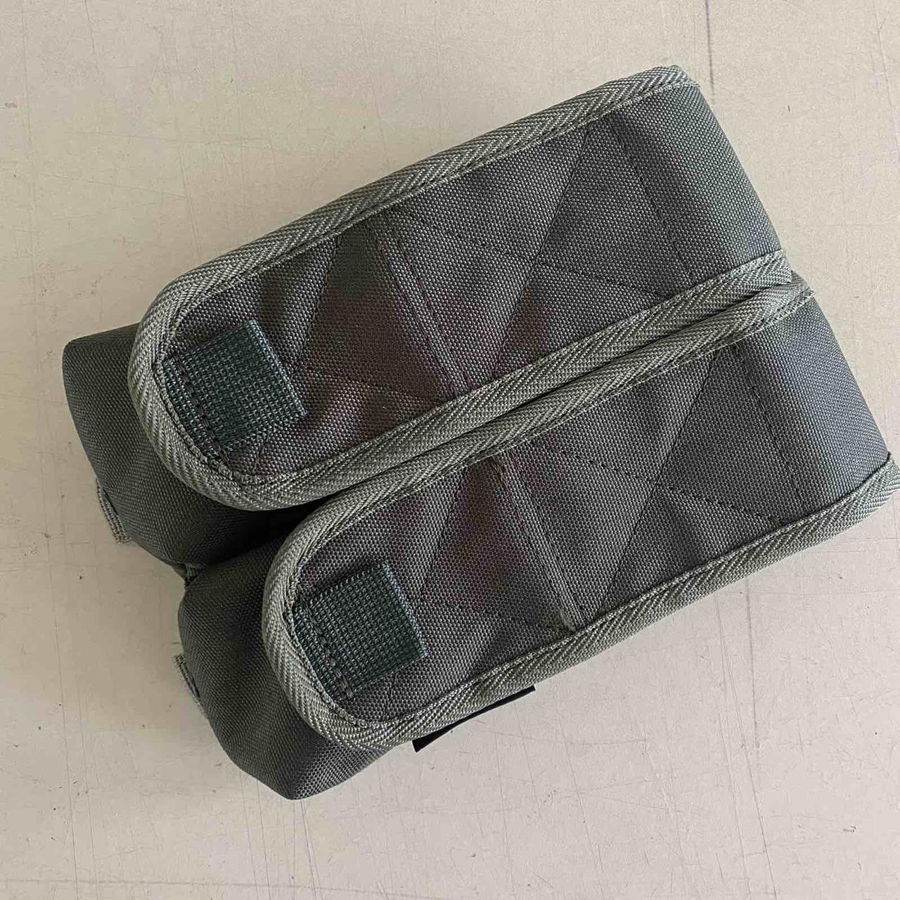 Підсумок на 4 магазини АК на системі MOLLE закритий олива MAX-SV — 2102-4