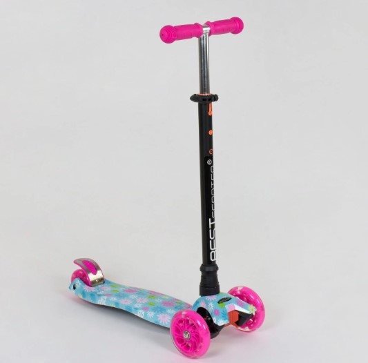 Самокат Best Scooter MAXI А 25530 /779-1328 трубка керма алюмінієва зі світними колесами