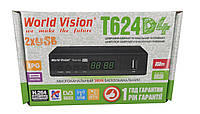 Т2 ресивер World Vision T624D4 +IPTV Только ОПТ