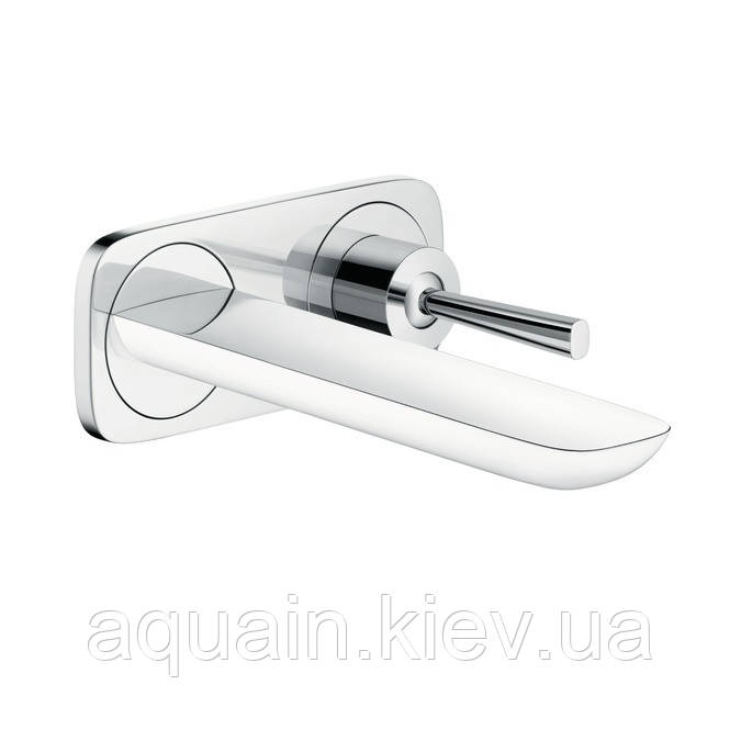 Змішувач для раковини Hansgrohe PuraVida, одноважільний, ВМ, вилив 165 мм
