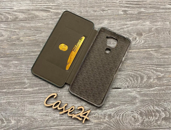 Чохол книжка Elegant book для Xiaomi Redmi Note 9 / синій, фото 3