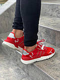 Кросівки чоловічі Adidas Nite Jogger Red червоний адідас найт джогер легкі зручні кроси демісезон, фото 6