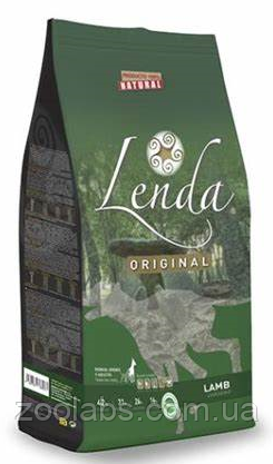 Lenda Original lamb корм для дорослих собак усіх порід з ягня, фото 1