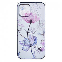 Чохол для Apple iPhone 12 і 12 Pro Alitek Квітка Violet/Pink