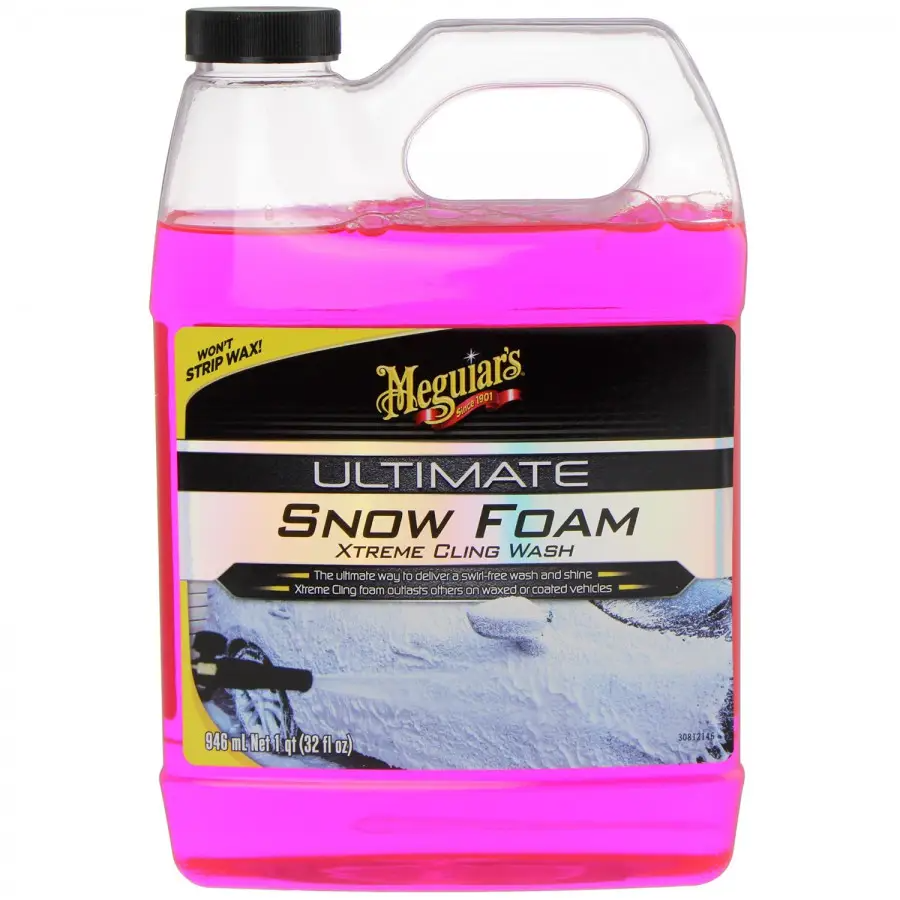 Автомобільний шампунь, сніжна піна — Meguiar`s Ultimate Snow Foam Extreme Cling Wash 946 мл. (G191532EU)