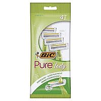 Набор бритв без сменных картриджей BIC Pure 3 Lady 4 шт (3086126726984)