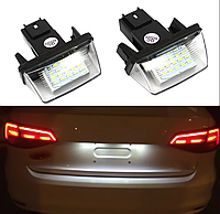 LED подсветка номера для CITROEN (Ситроен) C3, C3 Picasso, C4 Picasso, BERLINGO, SAXO I/II, XSARA I/II/Picasso