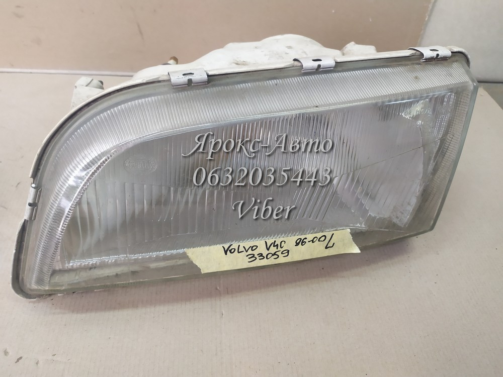 Фара передня ліва Volvo V40 96 — 00 бовтається відбивач 000033059, фото 1