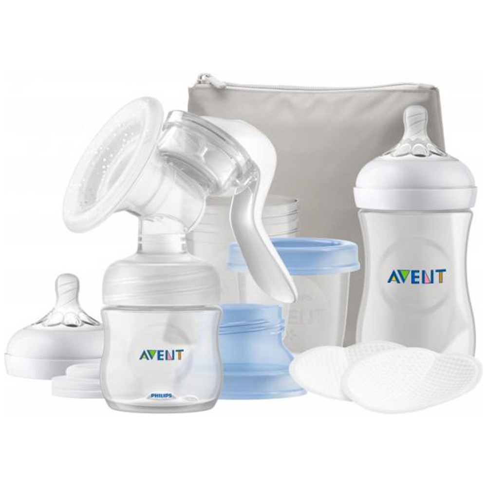 Ручний молоковідсмоктувач та набір для зберігання Philips Avent SCF430/16 (8710103952664)