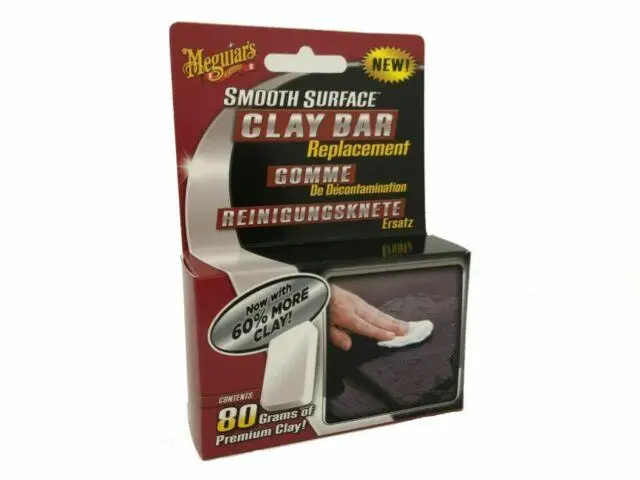 Глина для чищення кузова - Meguiar's Smooth Surface Replacement Clay Bar 80 г (G1001EU)