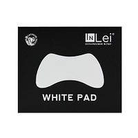 Силиконовые патчи многоразовые для наращивания ресниц InLei® WHITE PAD 4шт