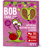 Bob Snail Натуральные яблочно-малиновые конфеты Равлик Боб 120г