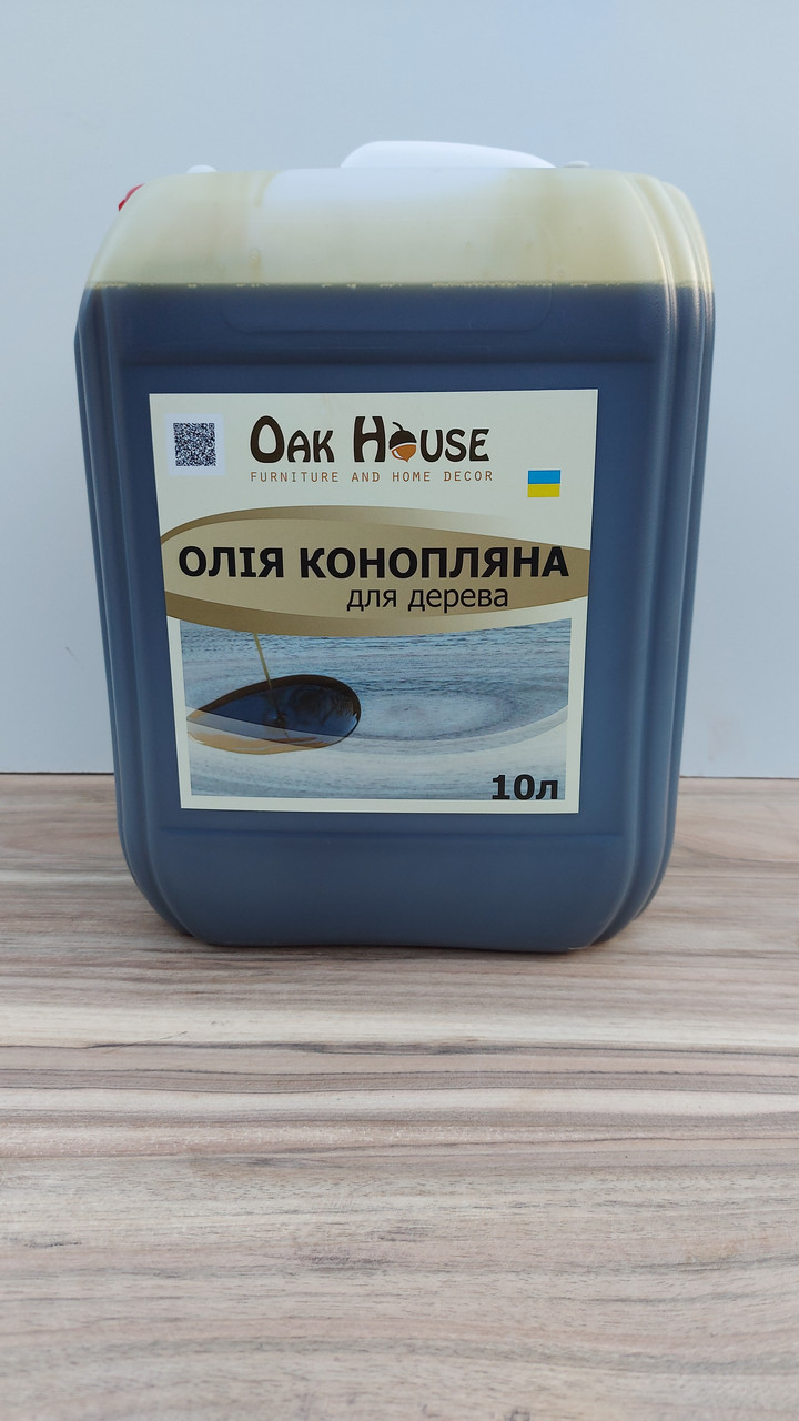 Конопляное масло для деревва Oak House 10 литров. - фото 1 - id-p1613436082