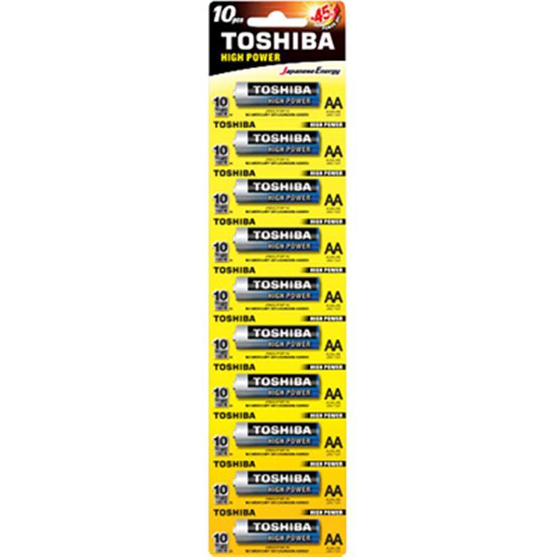 Батарейка Toshiba Alkaline AA/LR06 BL 10 шт.