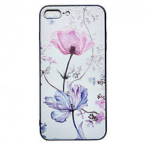 Чохол панель для Apple iPhone 7 Plus і 8 Plus Alitek Квітка Violet/Pink, фото 4