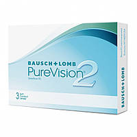 Контактные линзы Pure Vision 2HD, sph -0.75