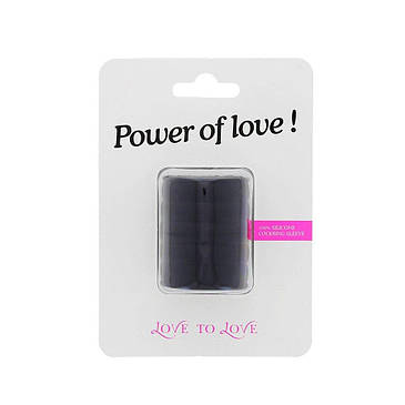 Насадка на член Love To Love Power of Love, товщають, стимулюючий рельєф, фото 2