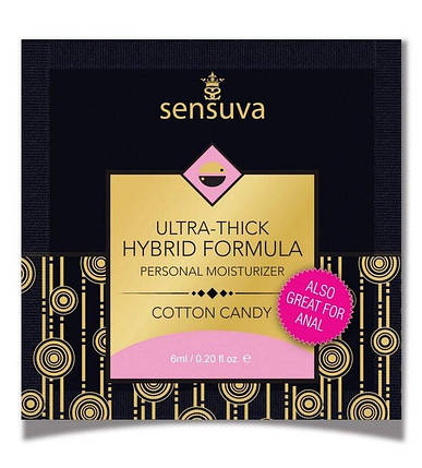 Пробник Sensuva - Ultra-Thick Hybrid Formula Cotton Candy (6 мл), фото 2