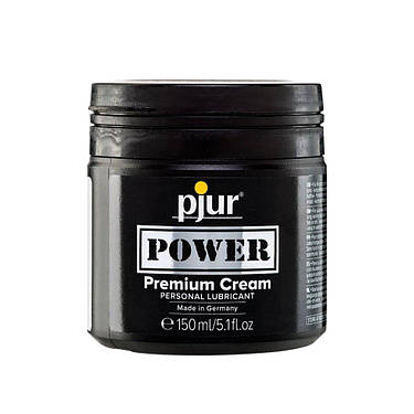 Густа змащення для фістінга і анального сексу pjur POWER Premium Cream 150мл на гібридній основі, фото 2