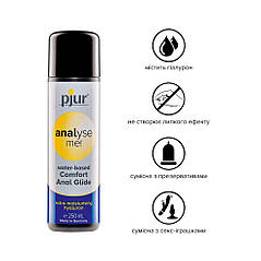Анальна мастило pjur analyse me! Comfort water glide 250 мл на водній основі з гиалурона, фото 2
