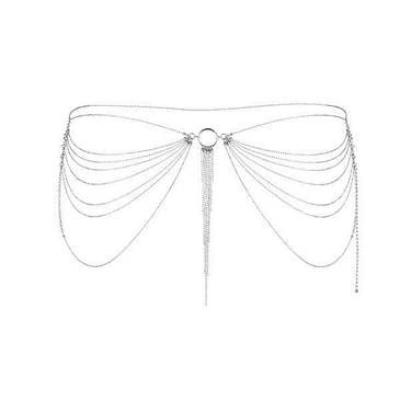 Ланцюжок трусики або ліф Bijoux Indiscrets Magnifique Waist Chain - silver, прикраса на тіло, фото 2