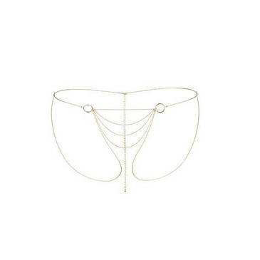 Ланцюг Truski Bijoux Indiscrets Magnifique Bikini Chain – Gold, Прикраса тіла, фото 2