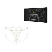 Ланцюг Truski Bijoux Indiscrets Magnifique Bikini Chain – Gold, Прикраса тіла, фото 3
