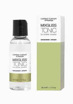 Лубрикант на силіконовій основі MixGliss TONIC - GINGEMBRE (50 мл) з ароматом імбиру, фото 2