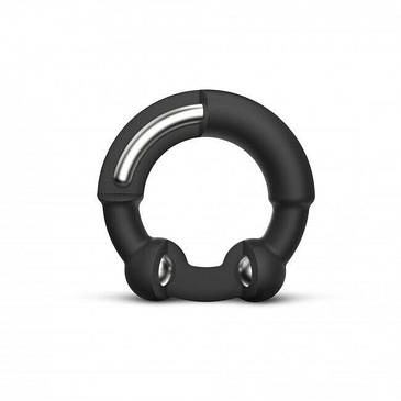 Ерекційне кільце з металевими вставками Dorcel STRONGER RING, фото 2