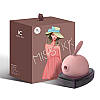Вакуумний кліторальний стимулятор з вібрацією KisToy Miss KK Pink, фото 2
