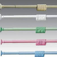 Карниз 1,2-1.8м для ванної "Lux Galaxy" 013 (кольори в асортименті)