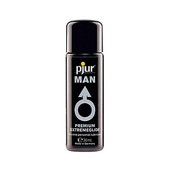 Густа силіконова змазка pjur MAN Premium Extremeglide 30 мл з тривалим ефектом, економна, фото 2
